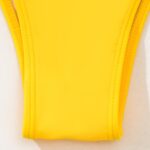 Tie Shoulder Crisscross Bikini Swimsuit2