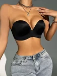 Solid Underwire BraA