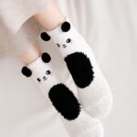 Cartoon Graphic Fuzzy Socks