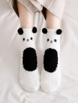 Cartoon Graphic Fuzzy Socks