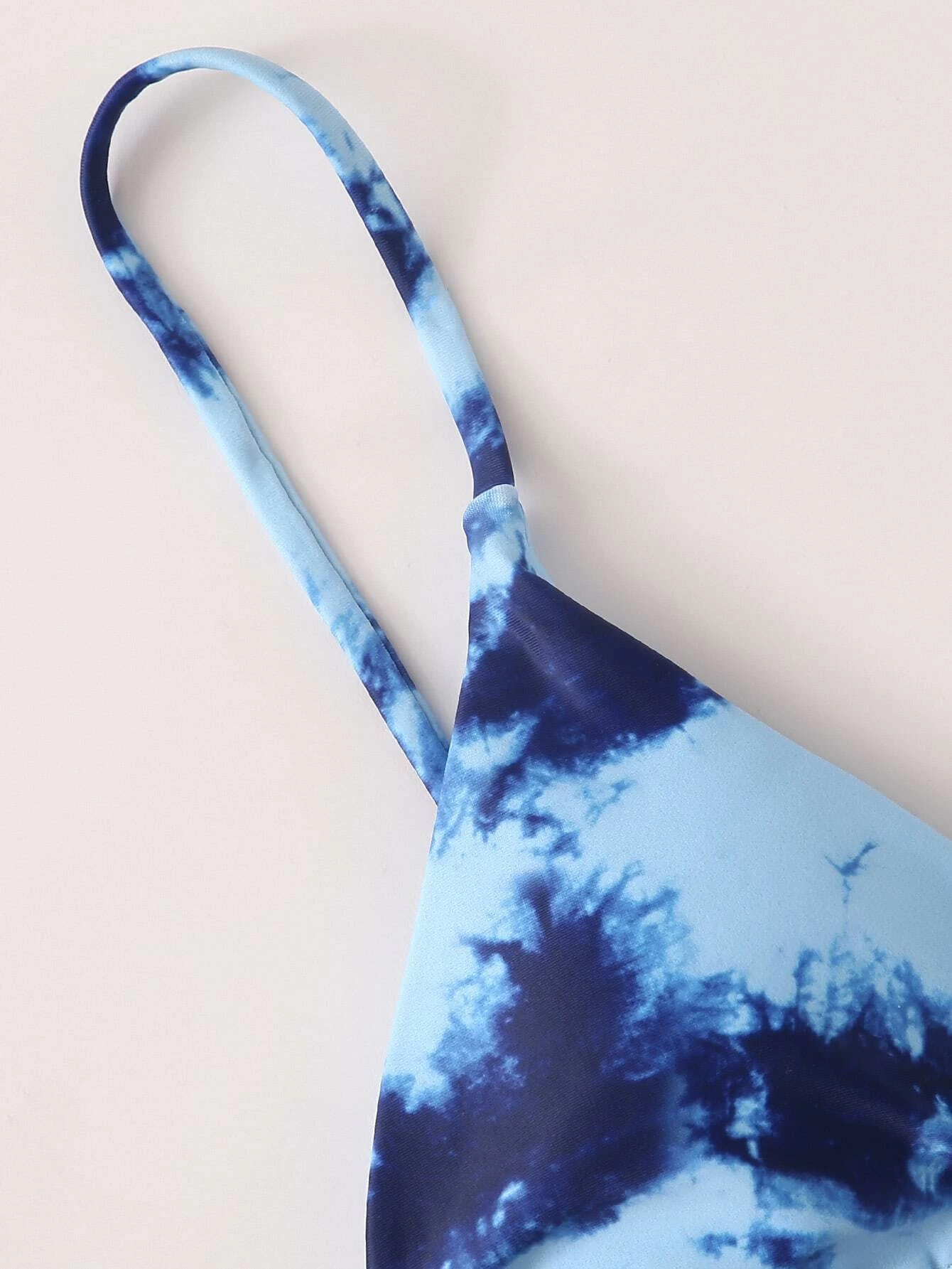 Tie Dye Triangle Tanga Bikini Swimsuit4