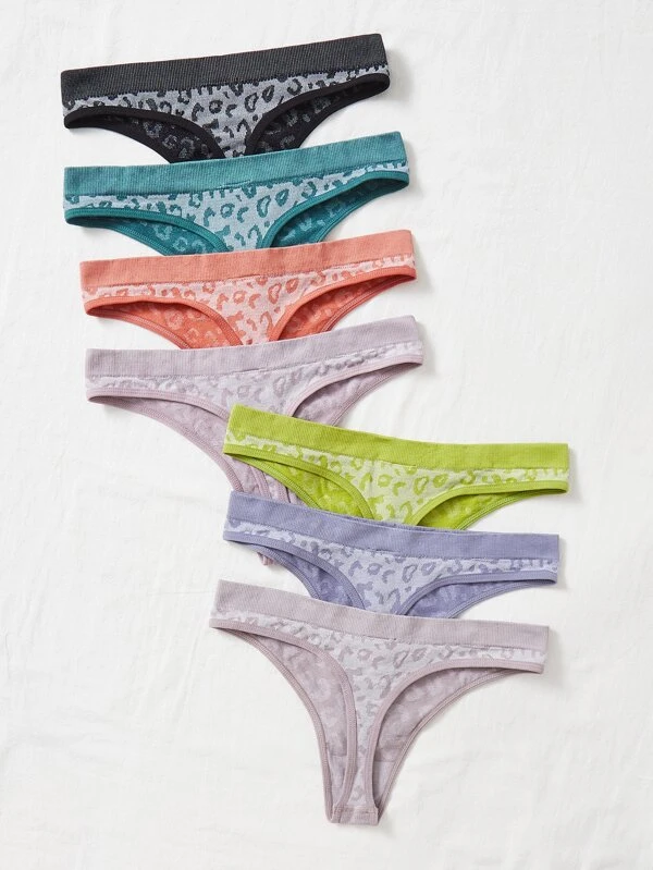 7pack Leopard Print Panty1
