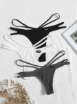 3 pack cut out panty